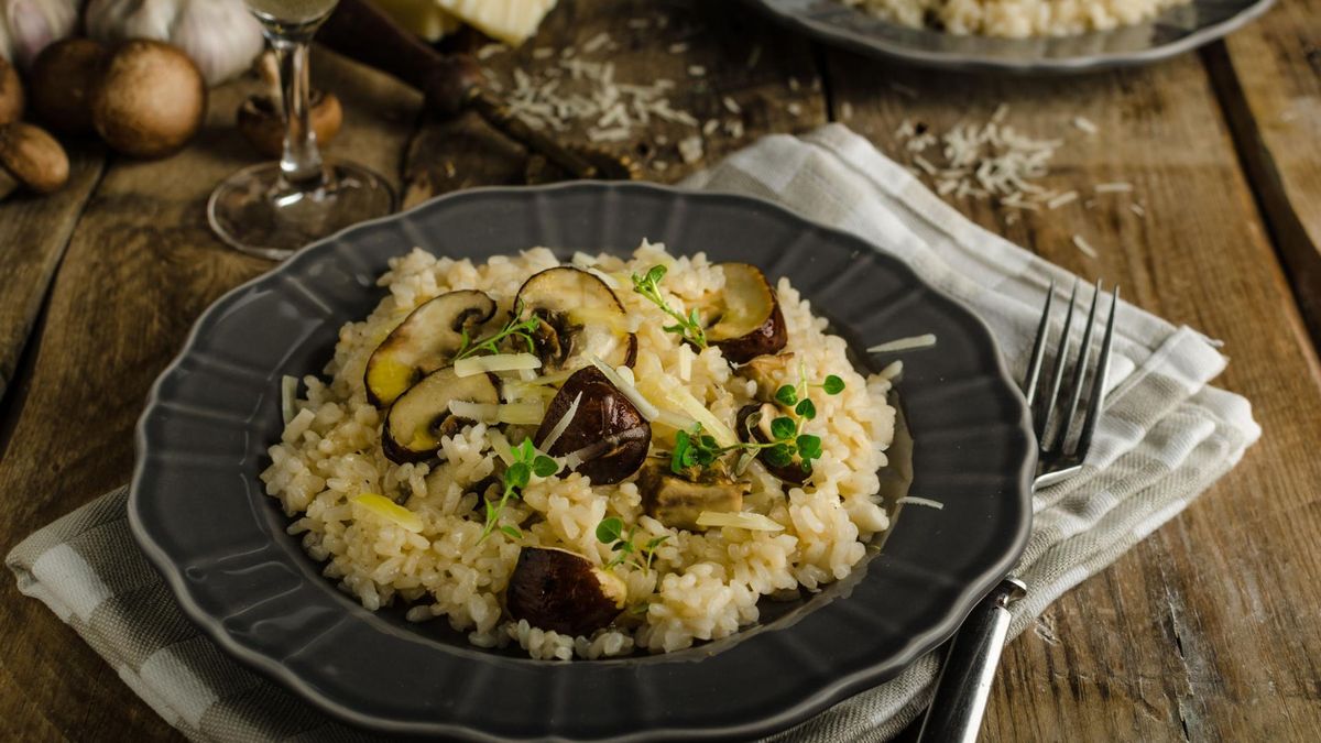 Ryż arborio nadaje się do przygotowania risotto.