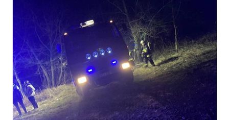 Śląskie. Pożar odpadów chemicznych na terenie dawnej kopalni Morcinek w Kaczycach. W akcji brakło udział kilkanaście zastępów straży pożarnej