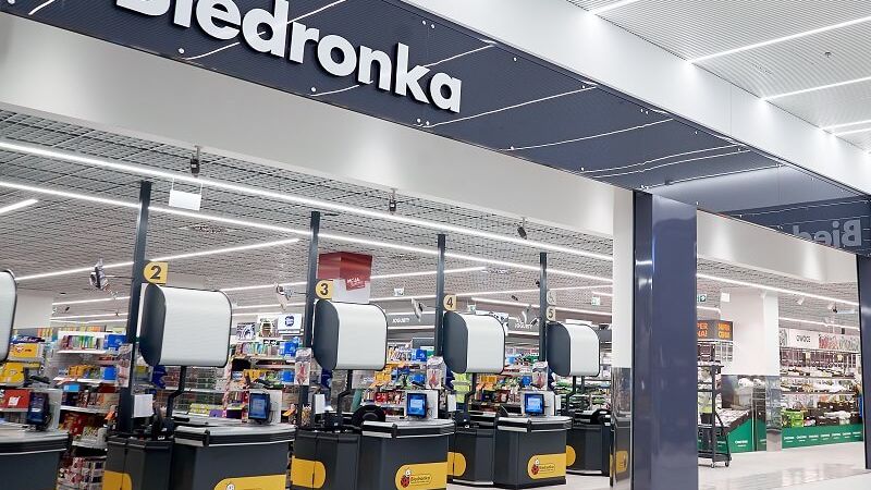 sklep biedronka kasa