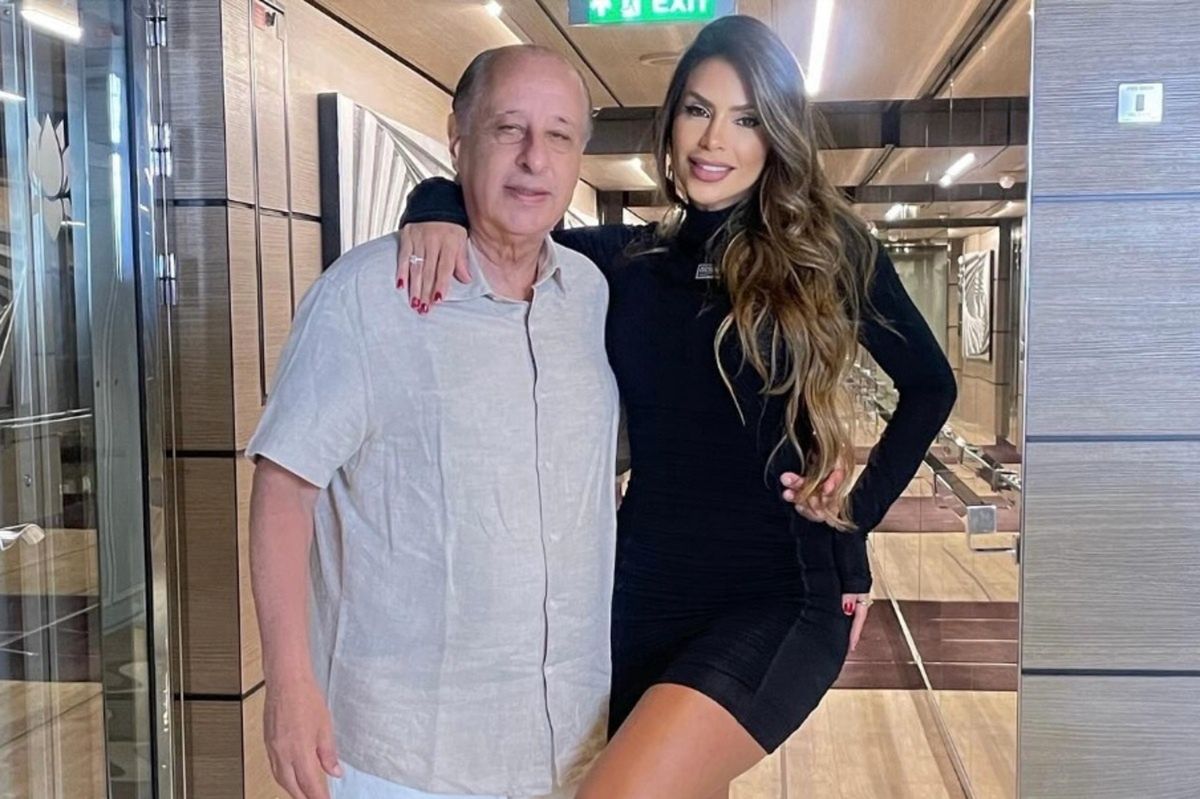 Scandal-hit football exec finds love with model 50 years his junior