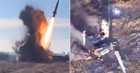 Pozycje Rosjan w ogniu. Ukraińcy uderzyli bronią z USA