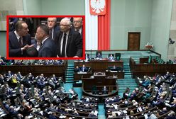 Wrzawa w Sejmie. Wstał nawet Kaczyński