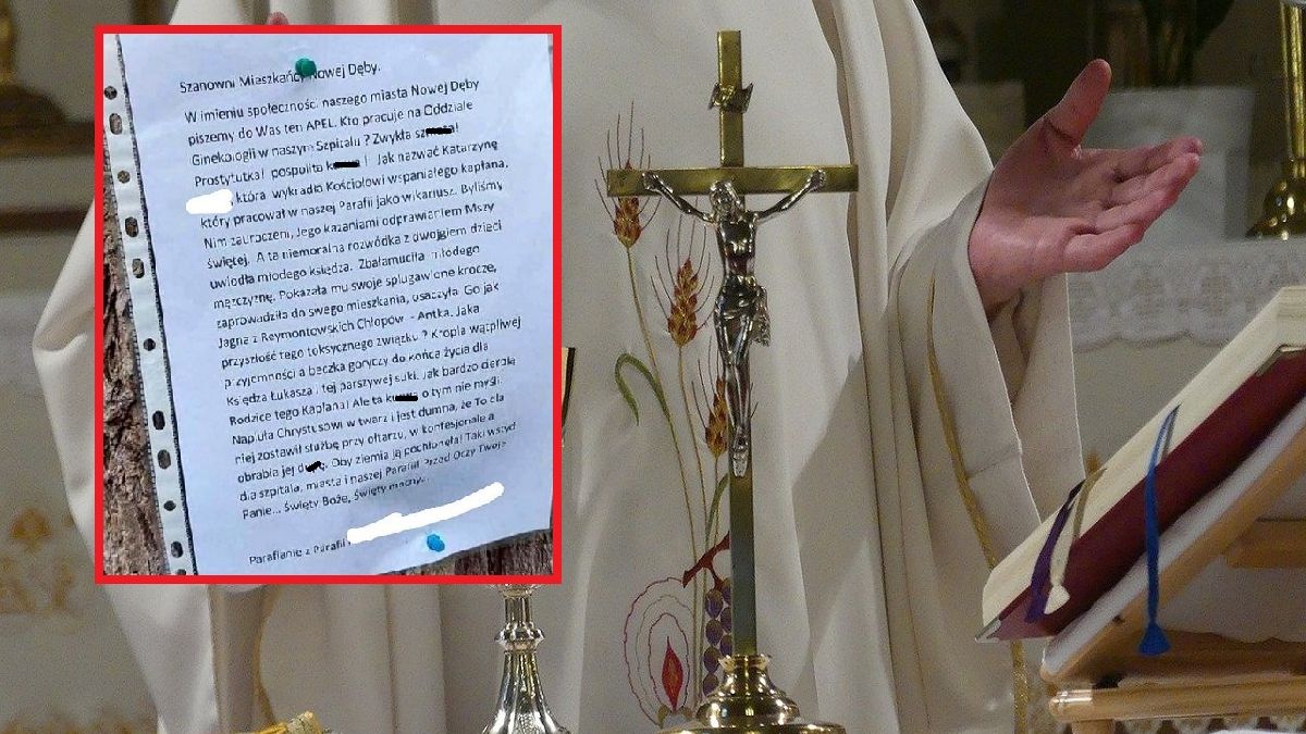 Nowa Dęba. Publicznie upokorzyli kobietę. Bronią księdza, który złamał celibat