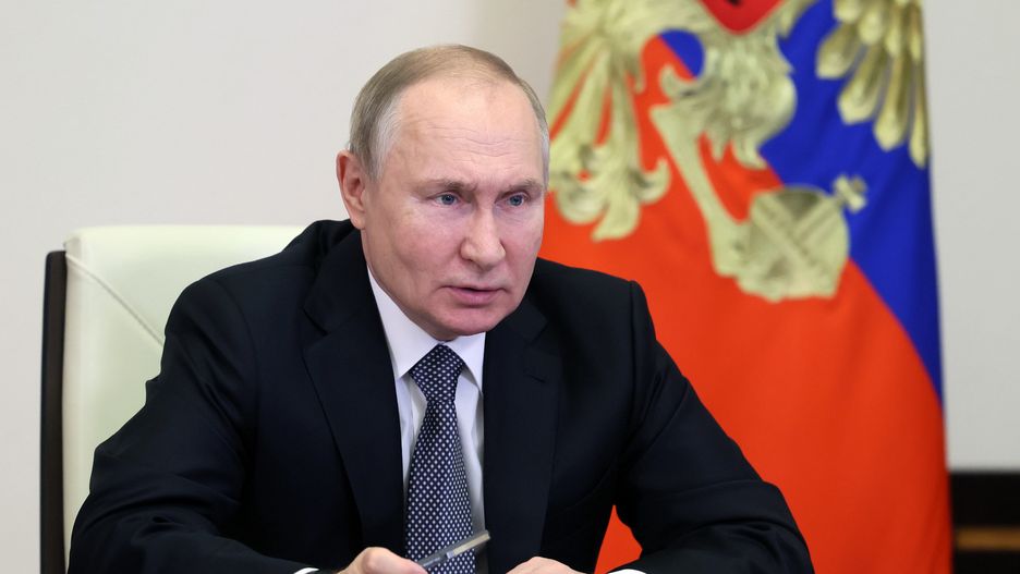 Russian President Vladimir Putin attends a meeting via videoconference with members of the Russian government in Moscow, Russia, 14 December 2022. EPA/MIKHAEL KLIMENTYEV / SPUTNIK / KREMLIN POOL MANDATORY CREDIT Dostawca: PAP/EPA.