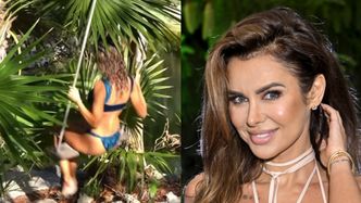 Odziana w bikini Natalia Siwiec dokazuje w dżungli. Fani pieją z zachwytu: "Najbardziej fotogeniczna z całego świata"