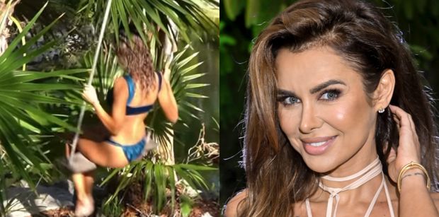 Odziana w bikini Natalia Siwiec dokazuje w dżungli. Fani pieją z zachwytu: "Najbardziej fotogeniczna z całego świata"