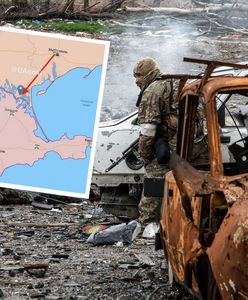 Rosjanie uciekają na kolejnym odcinku. "Wycofują się na Krym"