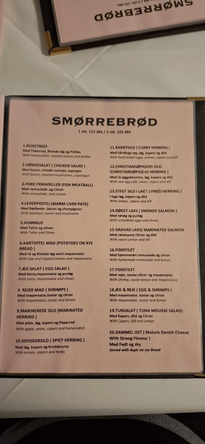 Smørrebrød na Nyhavn