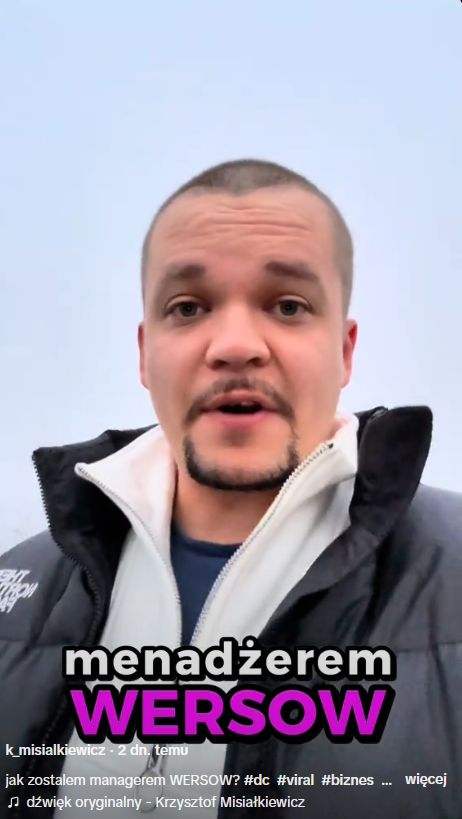 Były menadżer Wersow