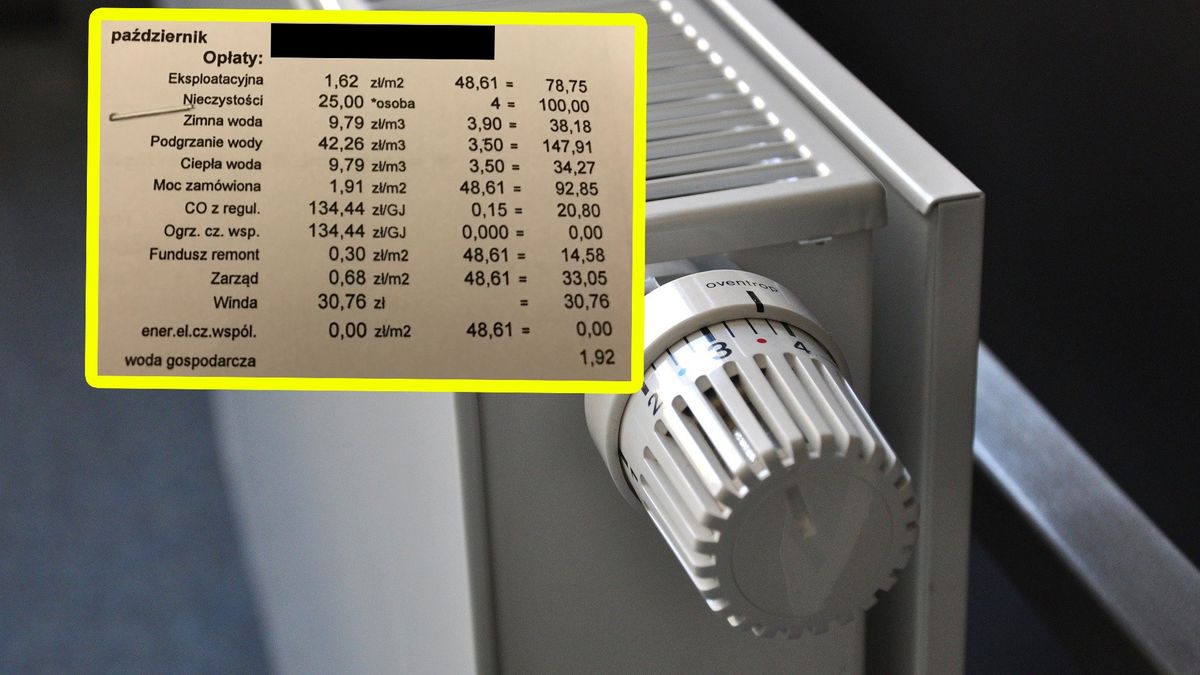 Rachunek za ogrzewanie zaskoczył pana Wojciecha