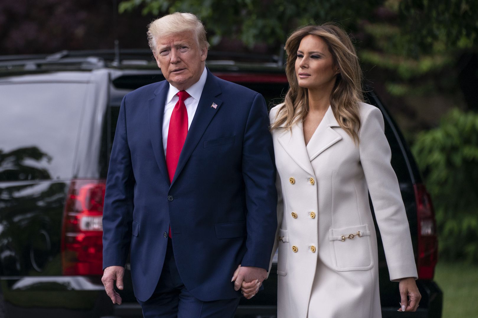 Melania i Donald Trump 