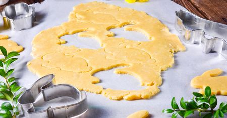 Wielkanocne ciasteczka kokosowe. Delikatne i kruche