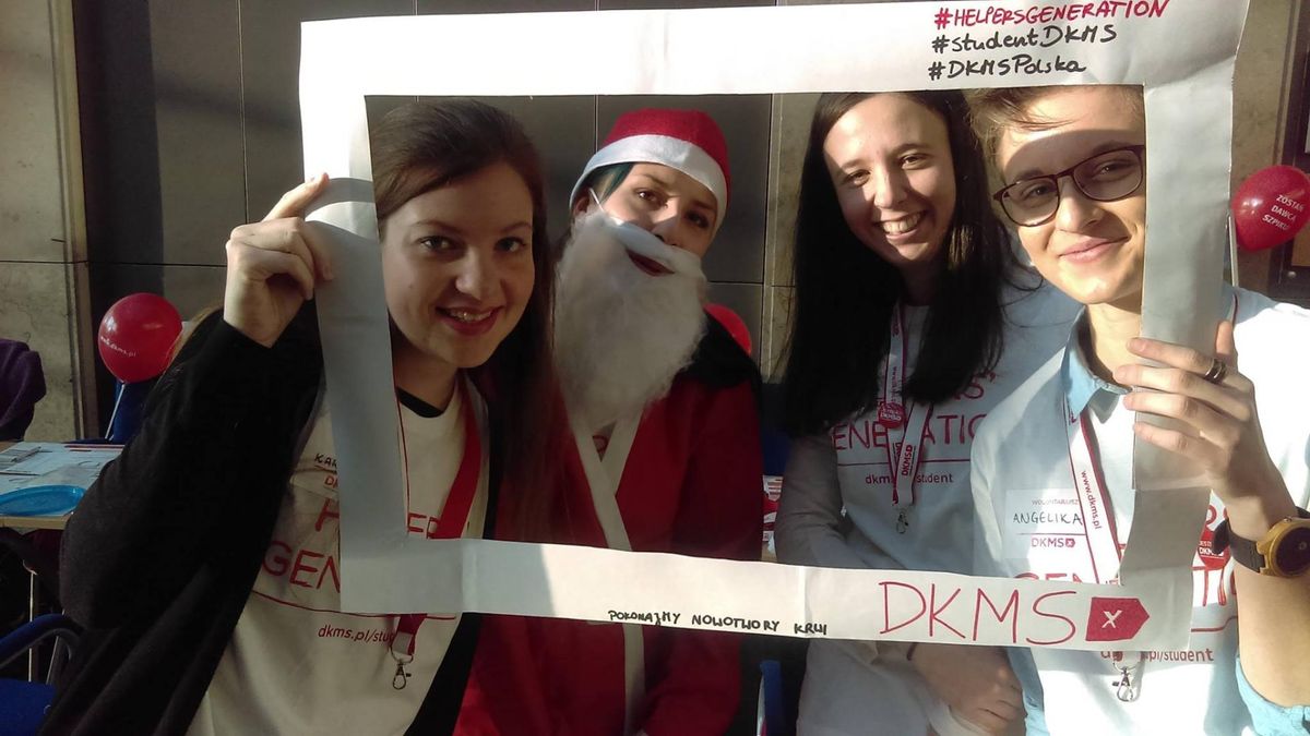 DKMS nieustannie poszukuje nowych potencjalnych dawców komórek macierzystych