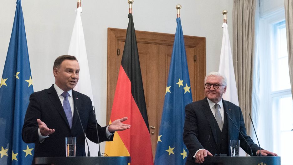 Koronawirus w Polsce. Andrzej Duda rozmawiał z prezydentem Niemiec o strategii ograniczającej skutki epidemii