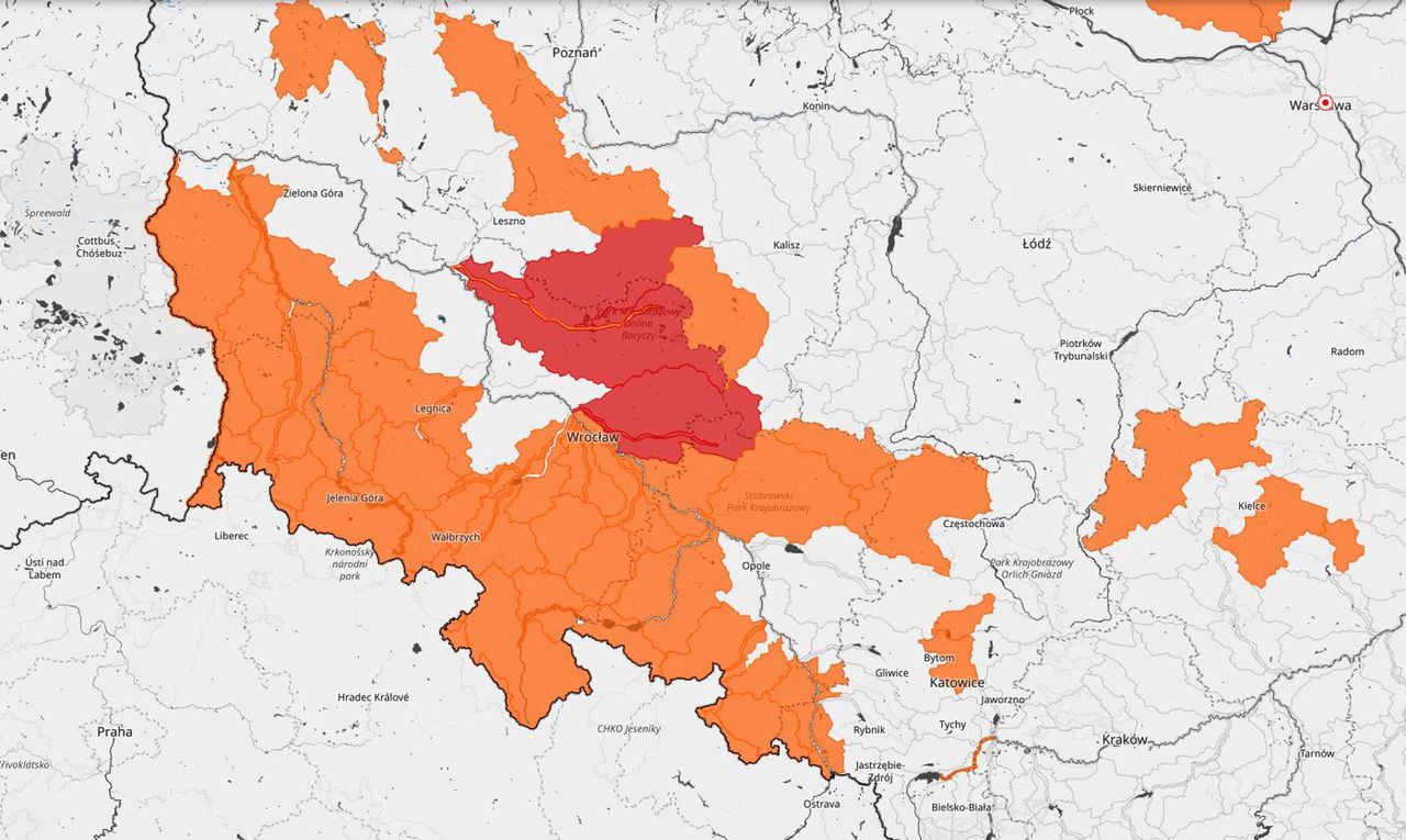 Alarm przeciwpowodziowy. Woda osiągnęła niebezpieczny poziom