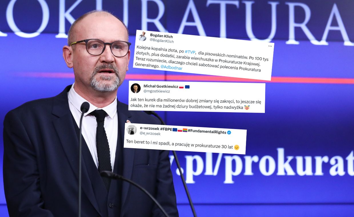 Fala komentarzy po ujawnieniu zarobków m.in. Dariusza Barskiego