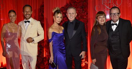 TŁUM gwiazd na Balu Charytatywnym Fundacji Legii: Boczarska z Banasiukiem, Janachowska z mężem, odchudzony Olaf Lubaszenko