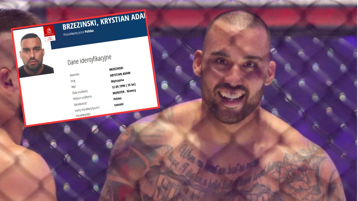 Krystian Brzeziński był poszukiwany przez Interpol