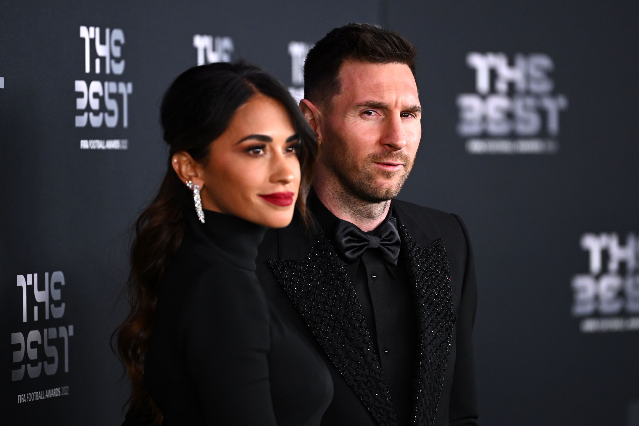 Antonella Roccuzzo i Leo Messi razem na gali