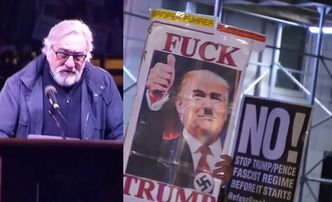 De Niro znowu krytykuje Trumpa: "On mówi, że nasz kraj jest wysypiskiem śmieci. Serio?"