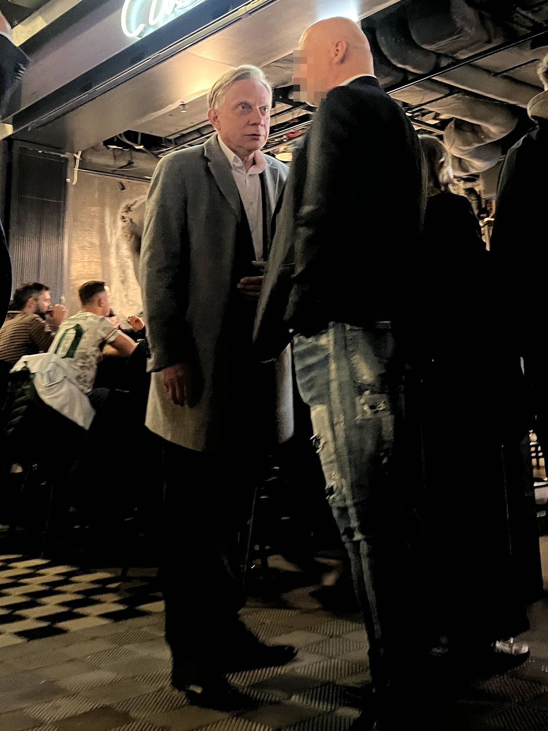 Arkadiusz Janiczek na całonocnej imprezie