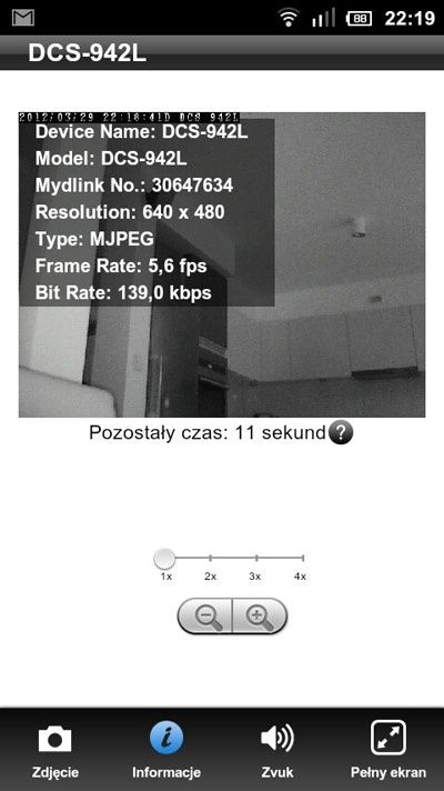 mydelink w smartfonie