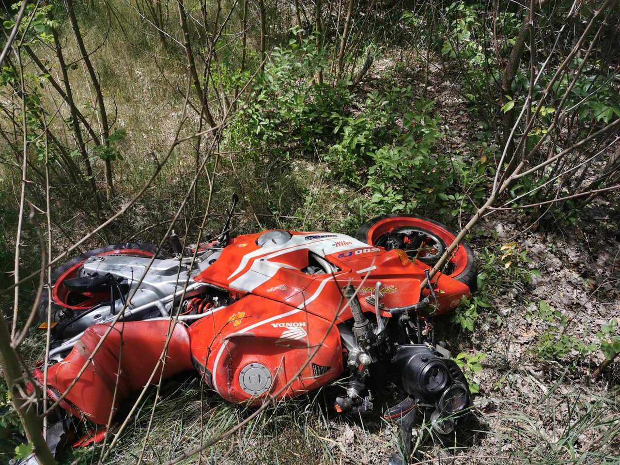 Mazowieckie. Śmiertelny wypadek z udziałem motocyklisty