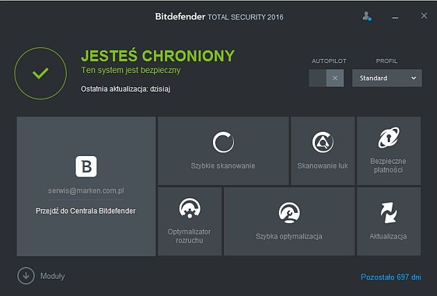 Bitdefender ochrona