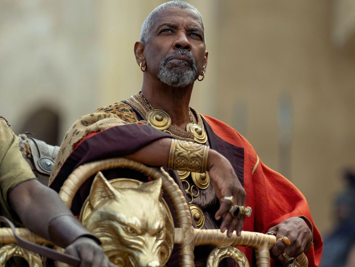 Denzel Washington w "Gladiatorze 2"
