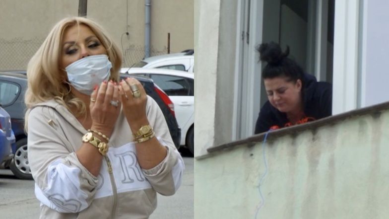 "Królowe Życia". Dagmara Kaźmierska dostarcza chorej na koronawirusa Edzi prowiant