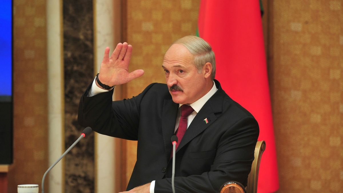 Białoruski dyktator Aleksandr Łukaszenka