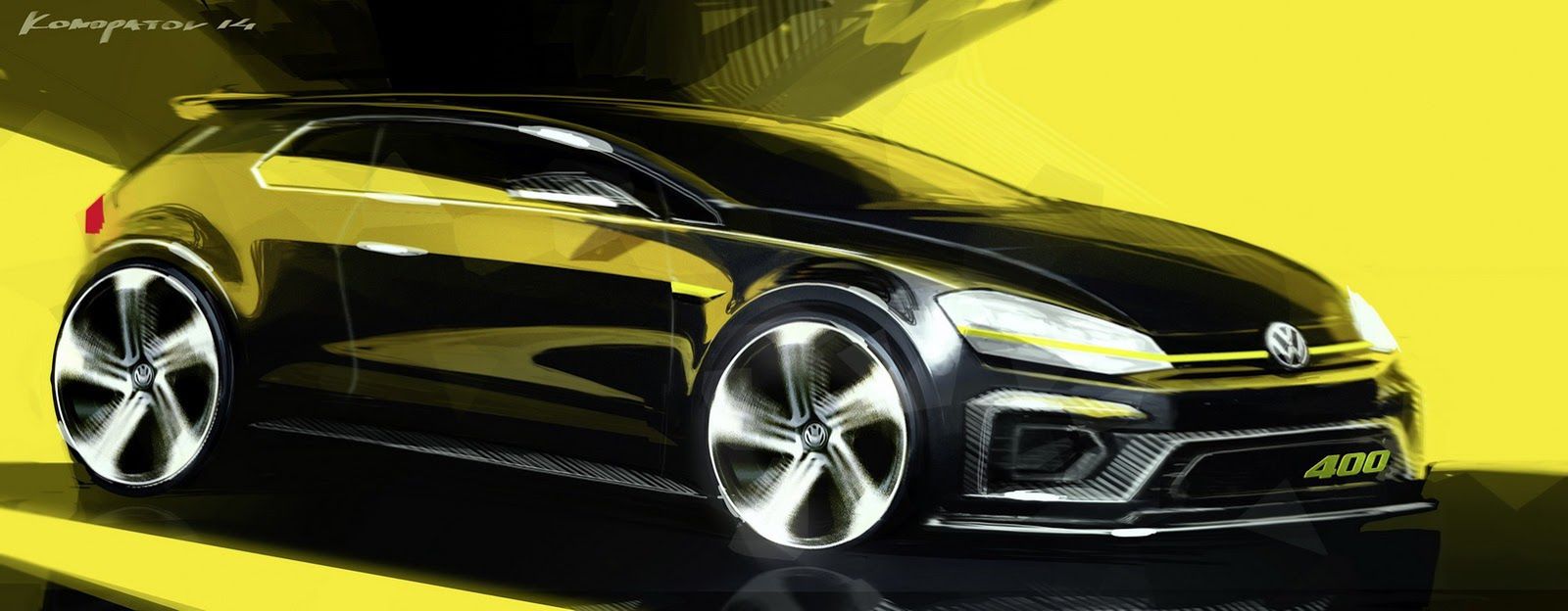 Volkswagen Golf R400