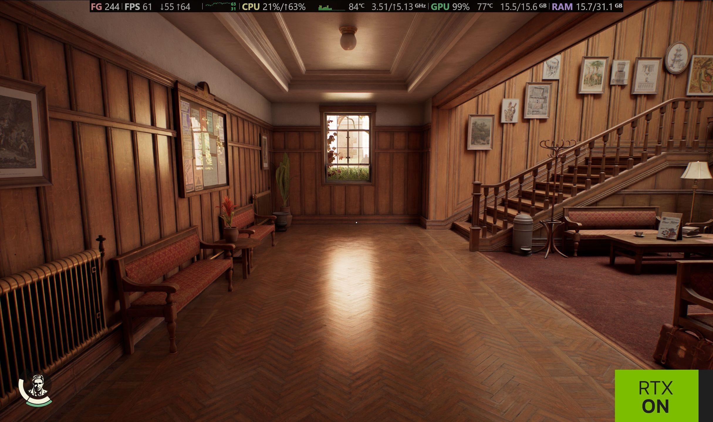 Laptop z NVIDIA GeForce RTX 5080 - Indiana Jones RTX ON