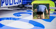 Nagi incydent w Łaziskach Górnych. Mężczyzna w samej koszulce jeździł na rowerze