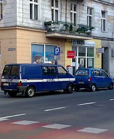 Parkowanie w wykonaniu stróżów prawa