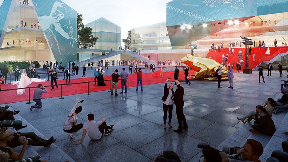 Europejskie Centrum Filmowe Camerimage - wizualizacja