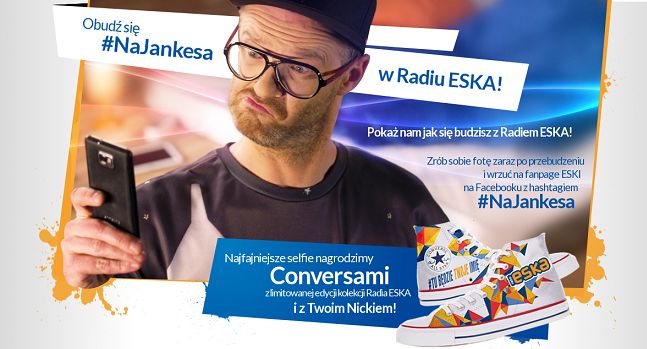 Radio Eska nagradza słuchaczy za selfie (wideo)