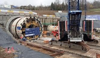 Zbudują najdłuższy tunel kolejowy w Polsce. "Kinga" już drąży