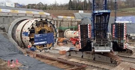Zbudują najdłuższy tunel kolejowy w Polsce. "Kinga" już drąży