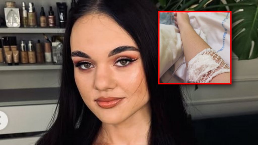 Weronika Wiśniewska z Top Girls w szpitalu