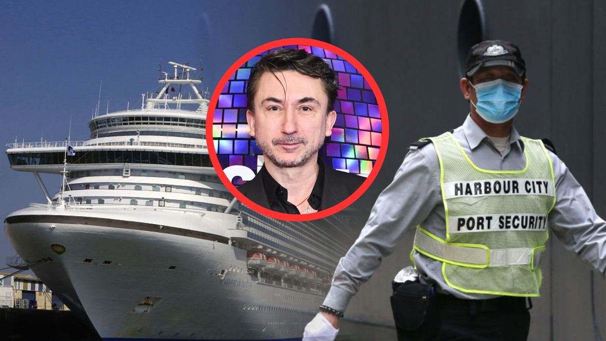 Marcin Paprocki jest na pokładzie Caribbean Princess