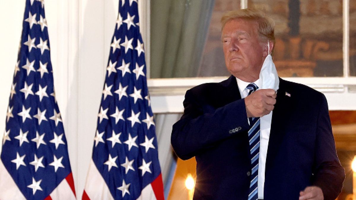 Donald Trump zbyt szybko wrócił do swoich obowiązków po zarażeniu koronawirusem? 