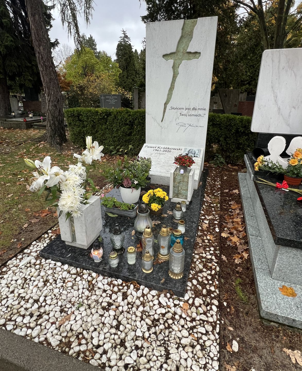 Grób Pawła Królikowskiego 