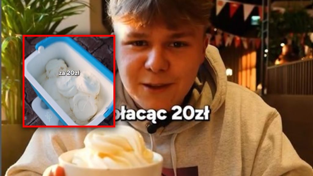 Marceli Ogonowski wyniósł lody z Pizza Hut