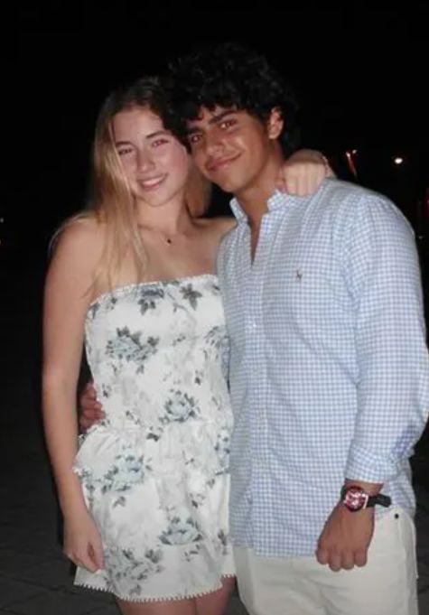 Helena Rubik z chłopakiem