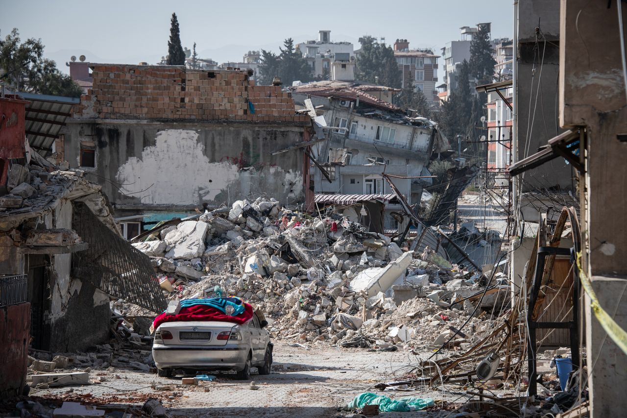 The Turkish government took over the houses of people who survived last year's earthquake.