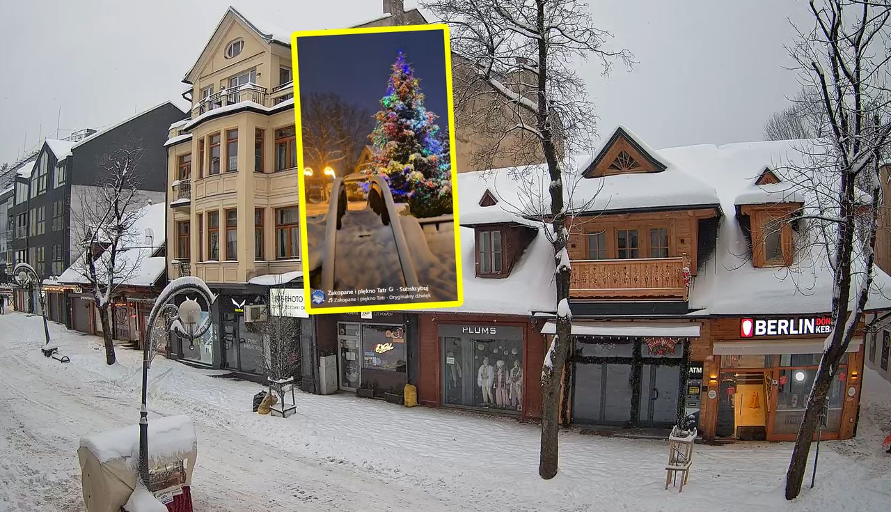 Poranek w Zakopanem. Aż chwycił za telefon. "Jak w bajce"