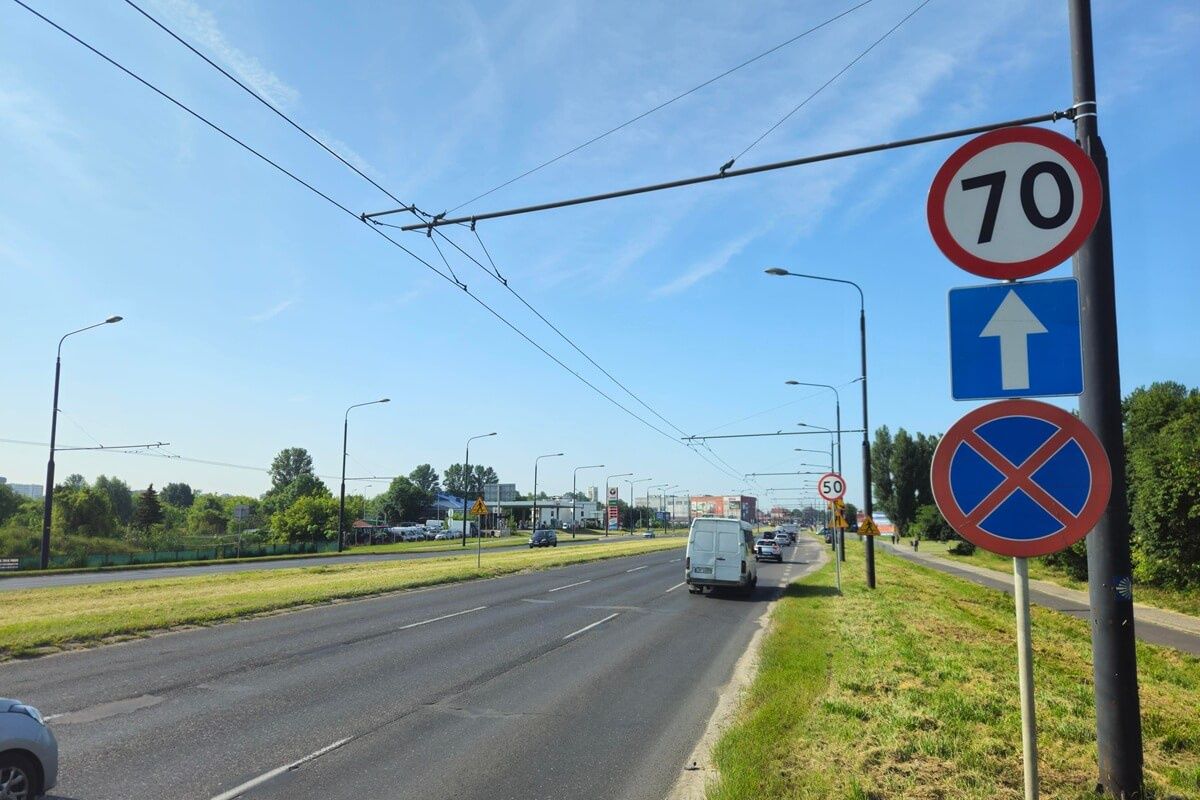 Brak pełnego oznakowania na al. Unii Lubelskiej