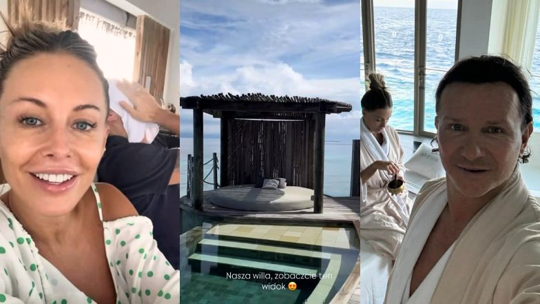 Małgorzata Rozenek nadaje z kurortu na Malediwach