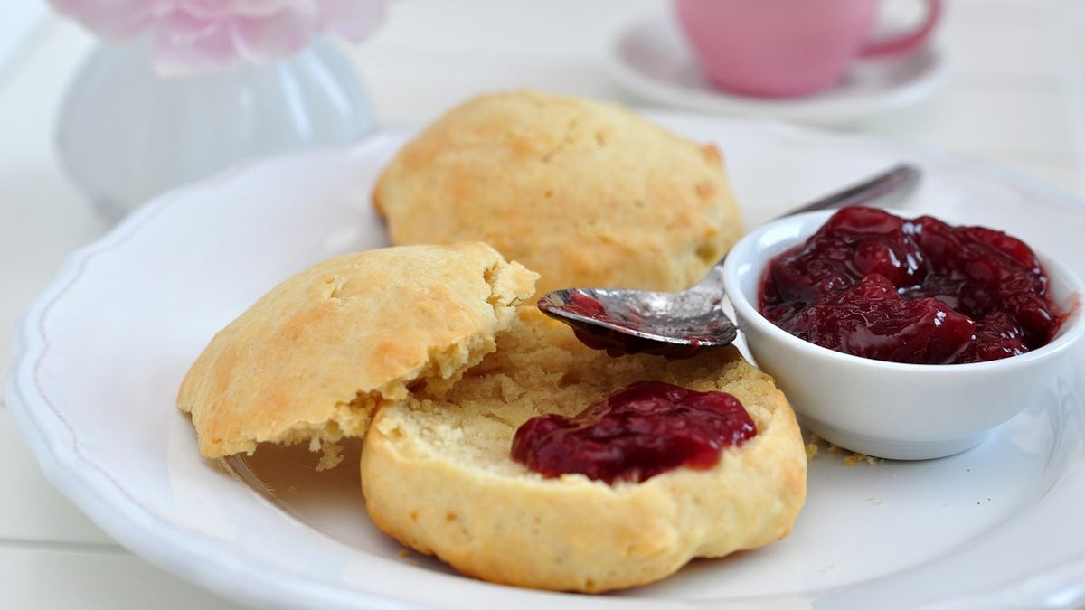 Na śniadanie robię angielskie bułeczki